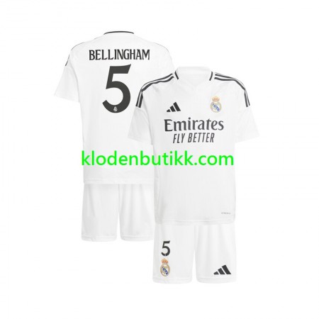 Real Madrid Jude Bellingham 5 Barn Hjemme Fotballdrakt 2024/25 Kortermet